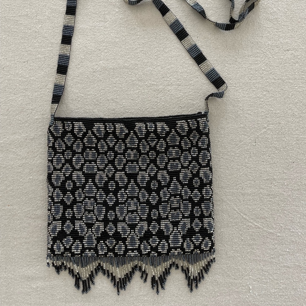Hand beaded purse made in Guatemala
